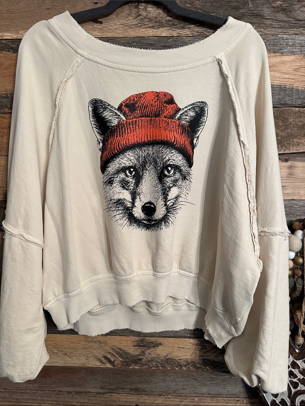 Free people crop sweatshirt we the free custom .. my fav !